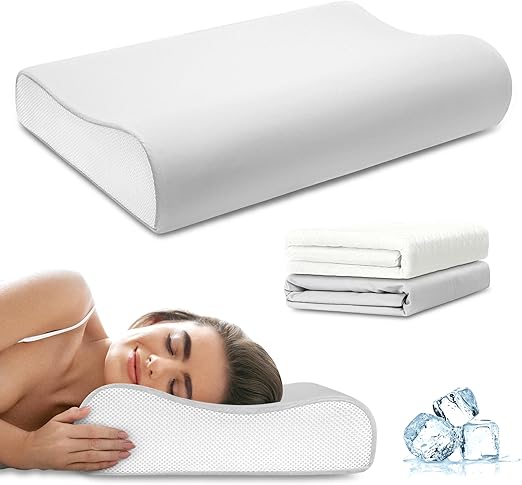 Beast Contour Memory Foam Pillows for Sleeping